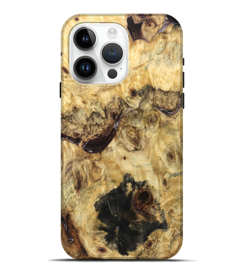 iPhone 15 Pro Max Wood Live Edge Phone Case - Rodger (Solid Wood, 823570)