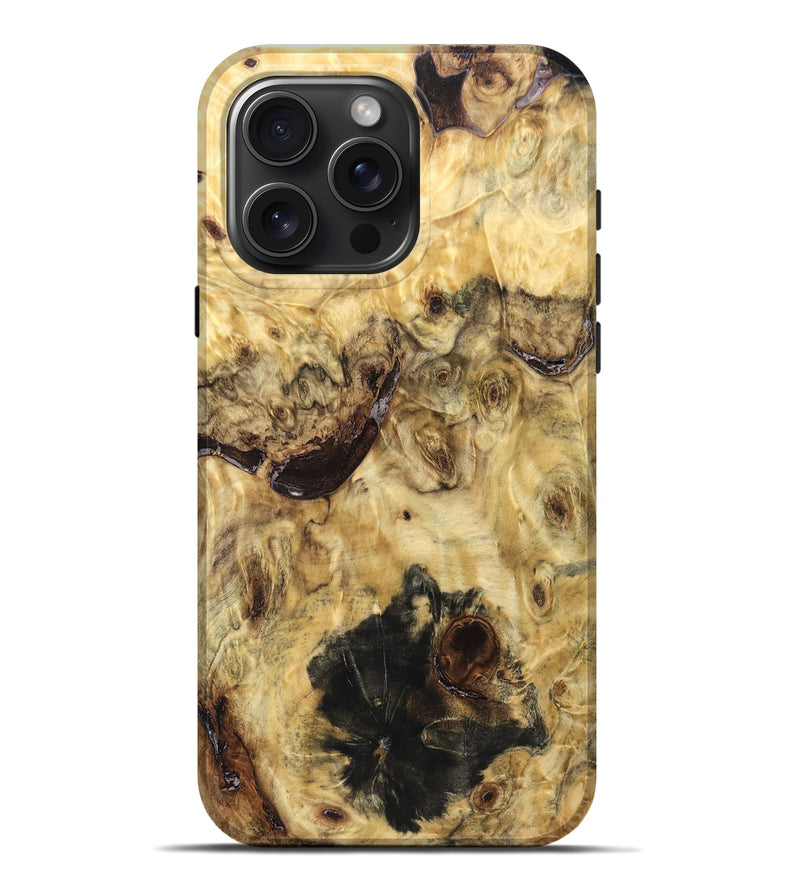 iPhone 16 Pro Max Wood Live Edge Phone Case - Rodger (Solid Wood, 823570)