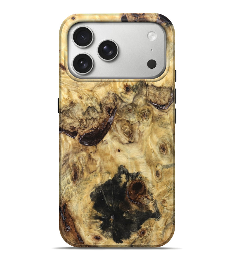 iPhone 17 Pro Max Wood Live Edge Phone Case - Rodger (Solid Wood, 823570)
