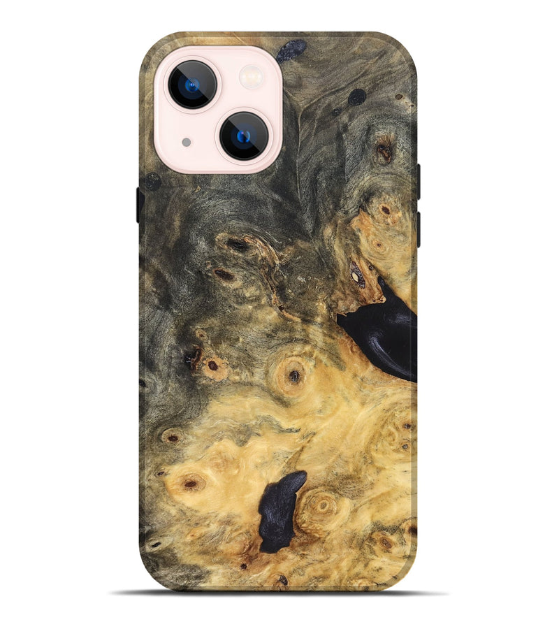 iPhone 14 Plus Wood Live Edge Phone Case - Nico (Solid Wood, 823573)