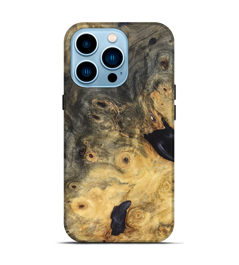 iPhone 14 Pro Wood Live Edge Phone Case - Nico (Solid Wood, 823573)