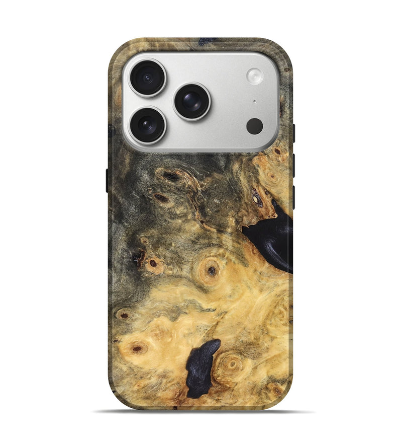 iPhone 17 Pro Wood Live Edge Phone Case - Nico (Solid Wood, 823573)