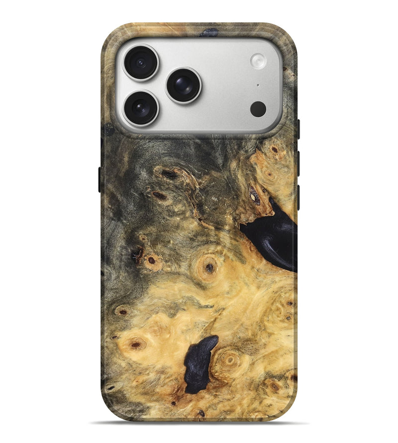 iPhone 17 Pro Max Wood Live Edge Phone Case - Nico (Solid Wood, 823573)