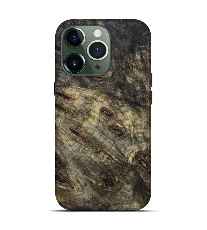 iPhone 13 Pro Wood Live Edge Phone Case - Candida (Solid Wood, 823574)