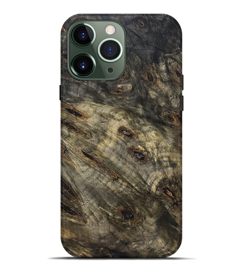 iPhone 13 Pro Max Wood Live Edge Phone Case - Candida (Solid Wood, 823574)