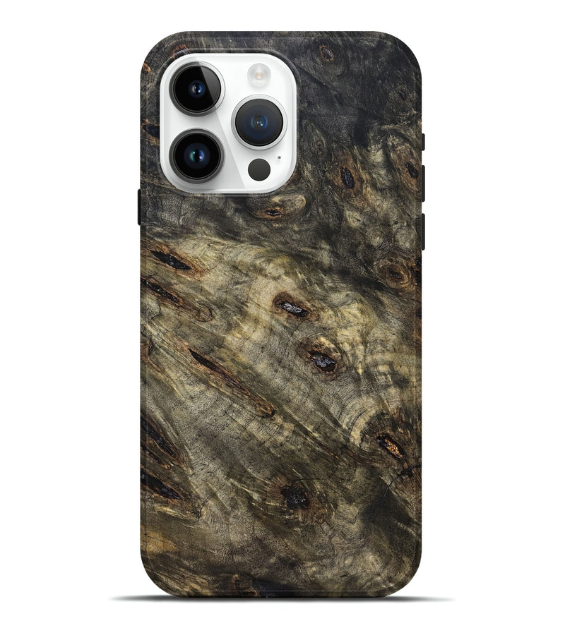 iPhone 15 Pro Max Wood Live Edge Phone Case - Candida (Solid Wood, 823574)