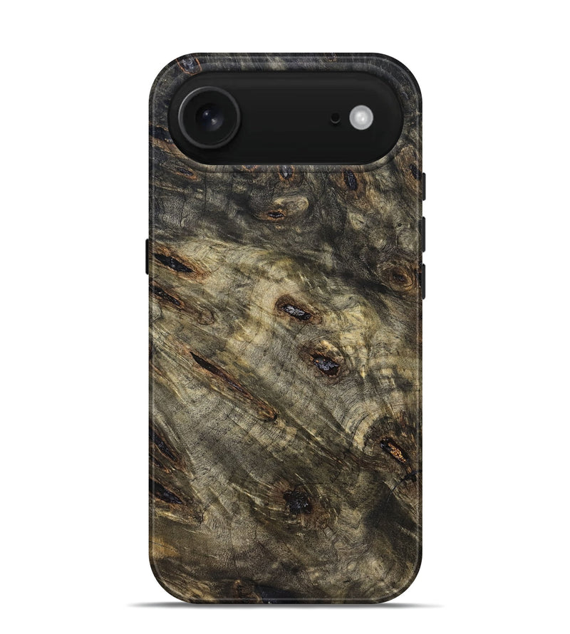 iPhone 17 Air Wood Live Edge Phone Case - Candida (Solid Wood, 823574)