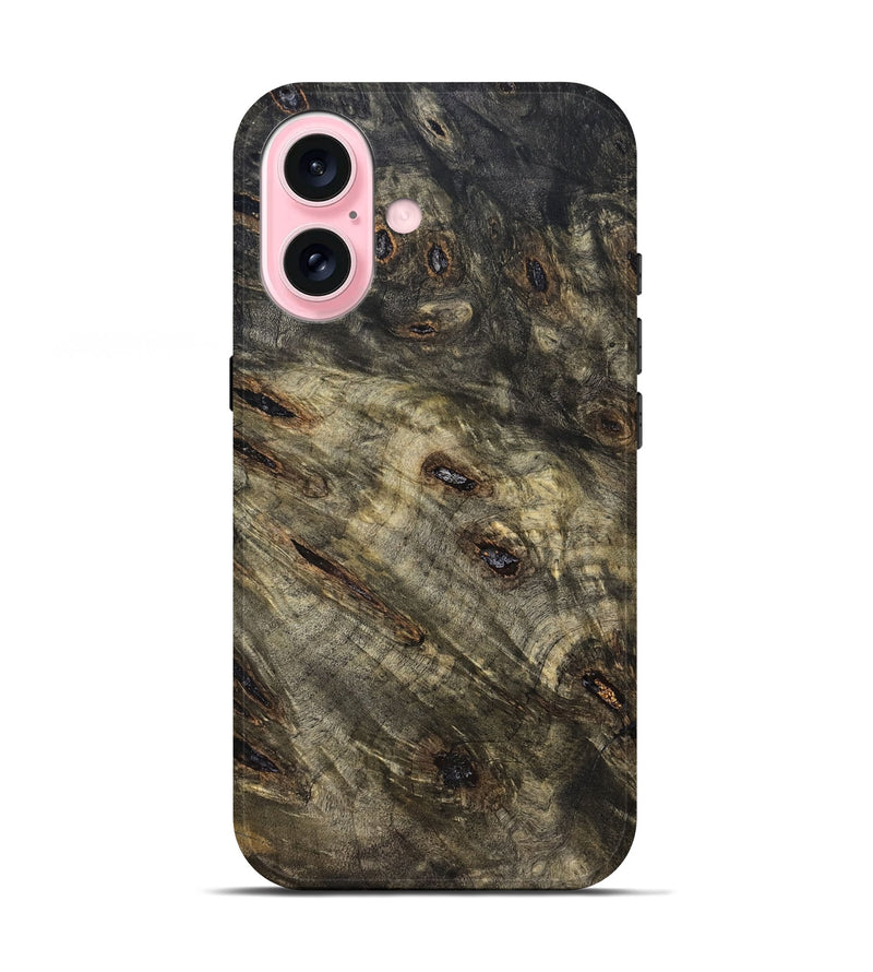 iPhone 17 Wood Live Edge Phone Case - Candida (Solid Wood, 823574)