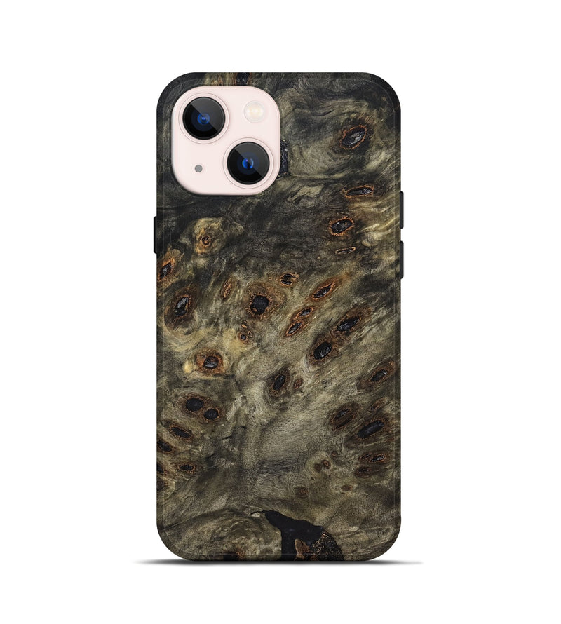iPhone 13 mini Wood Live Edge Phone Case - Ainhoa (Solid Wood, 823575)
