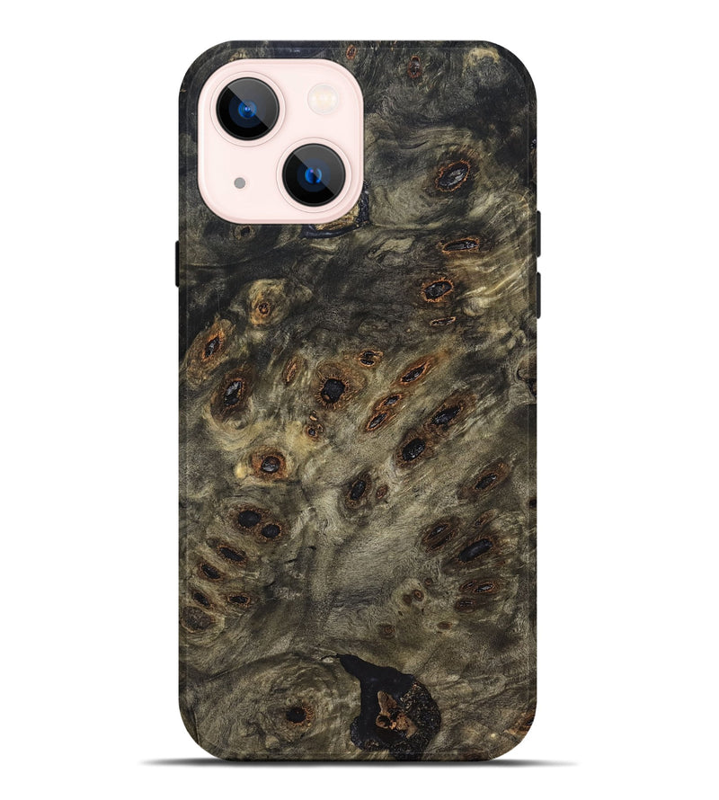 iPhone 14 Plus Wood Live Edge Phone Case - Ainhoa (Solid Wood, 823575)