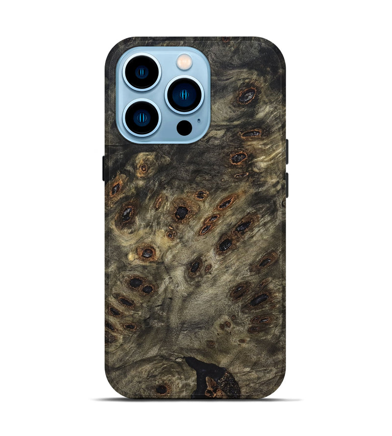 iPhone 14 Pro Wood Live Edge Phone Case - Ainhoa (Solid Wood, 823575)