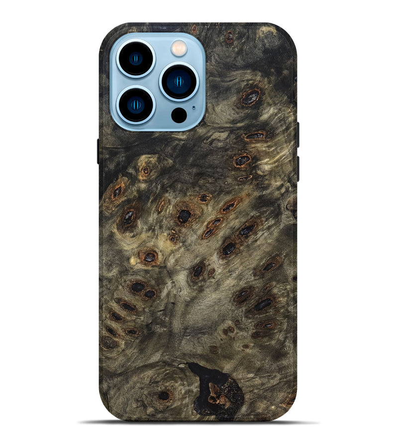 iPhone 14 Pro Max Wood Live Edge Phone Case - Ainhoa (Solid Wood, 823575)