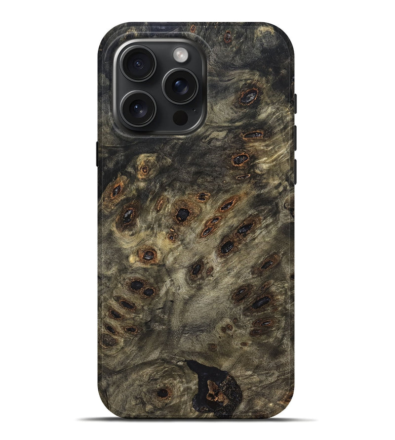 iPhone 16 Pro Max Wood Live Edge Phone Case - Ainhoa (Solid Wood, 823575)