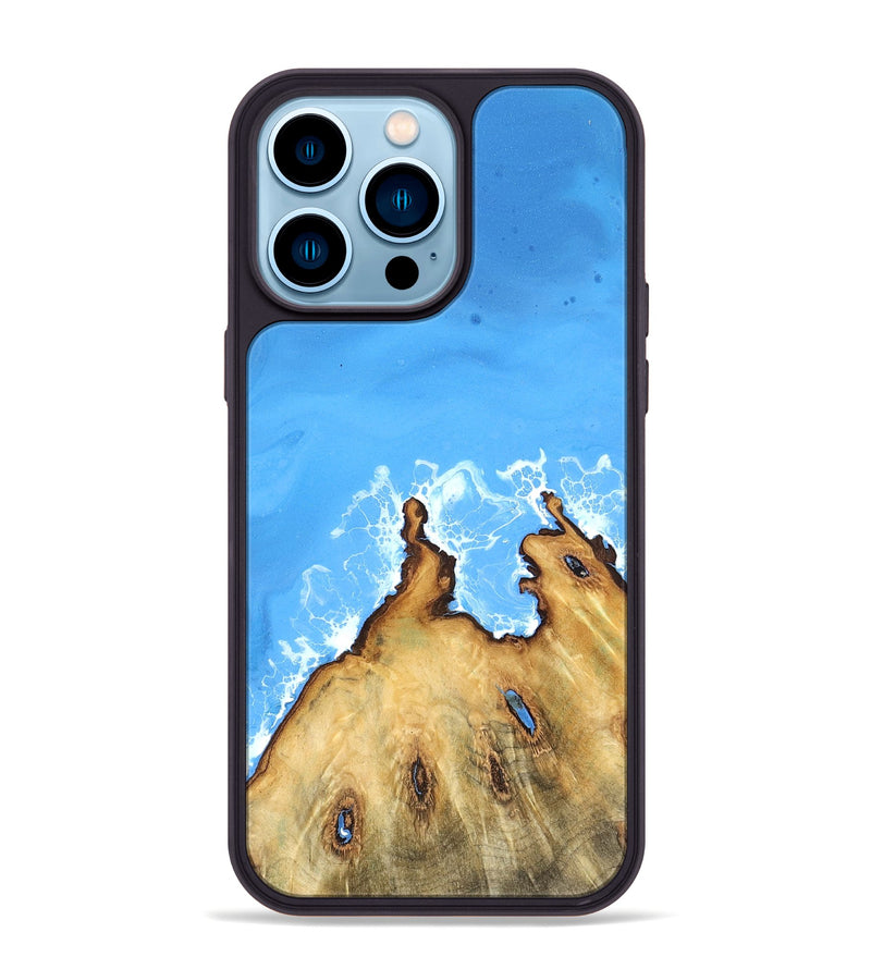iPhone 14 Pro Max Wood Phone Case - Talia (Coastal, 823582)
