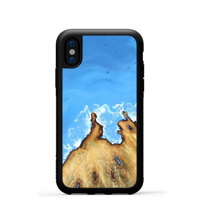 iPhone Xs Wood Phone Case - Talia (Coastal, 823582)