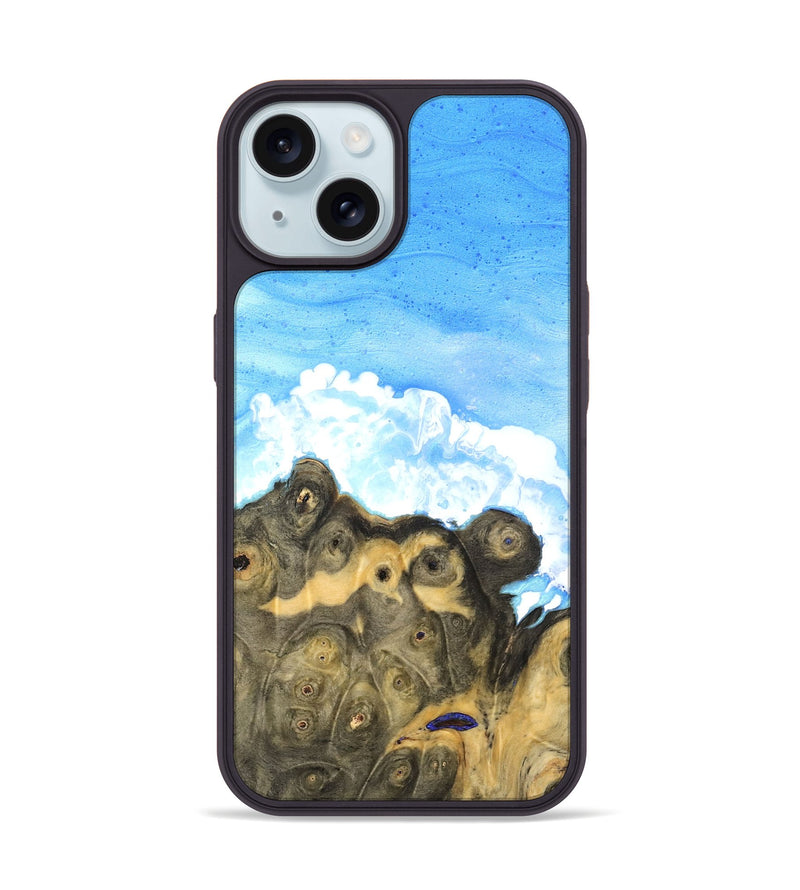 iPhone 15 Wood Phone Case - Zhane (Coastal, 823583)