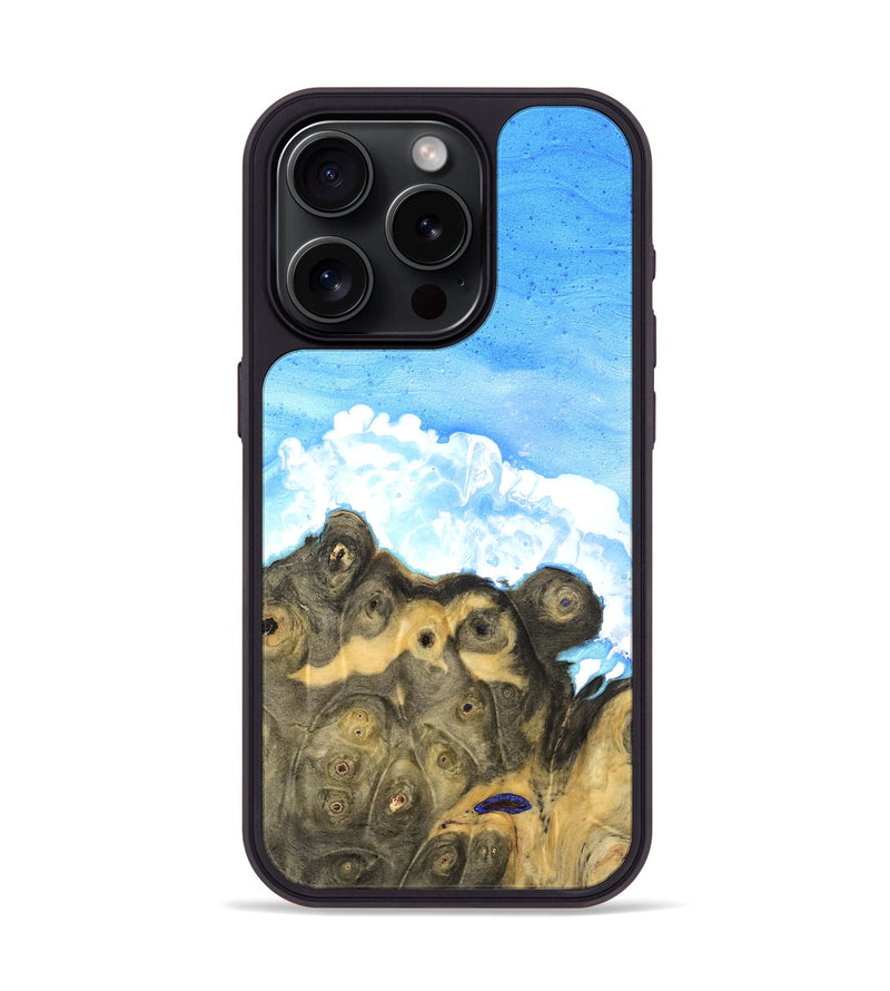 iPhone 15 Pro Wood Phone Case - Zhane (Coastal, 823583)