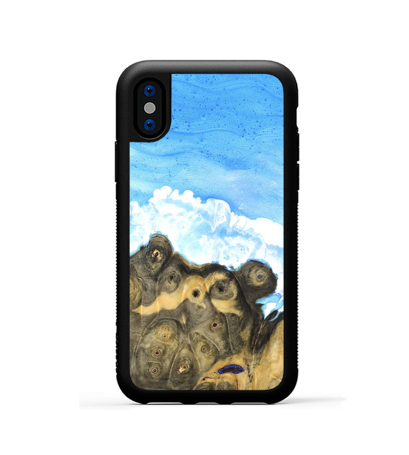 iPhone Xs Wood Phone Case - Zhane (Coastal, 823583)