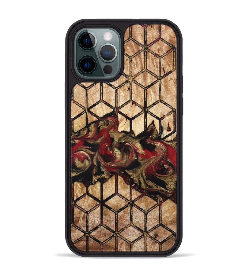 iPhone 12 Pro Max Wood Phone Case - Luciano (Pattern, 823588)