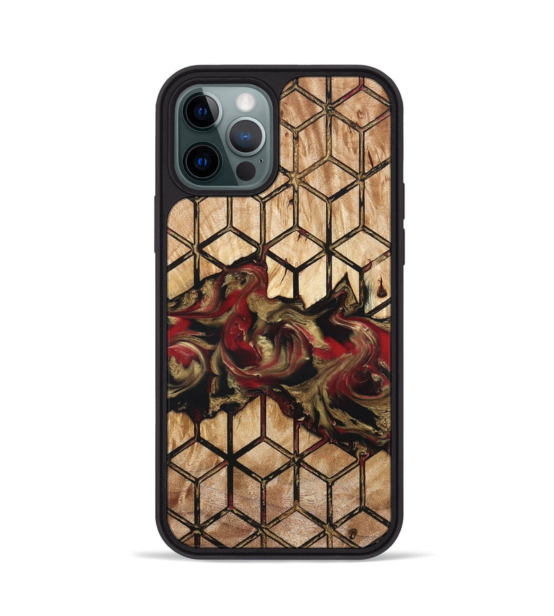 iPhone 12 Pro Wood Phone Case - Luciano (Pattern, 823588)
