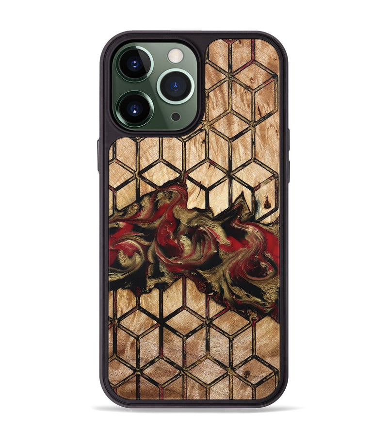 iPhone 13 Pro Max Wood Phone Case - Luciano (Pattern, 823588)