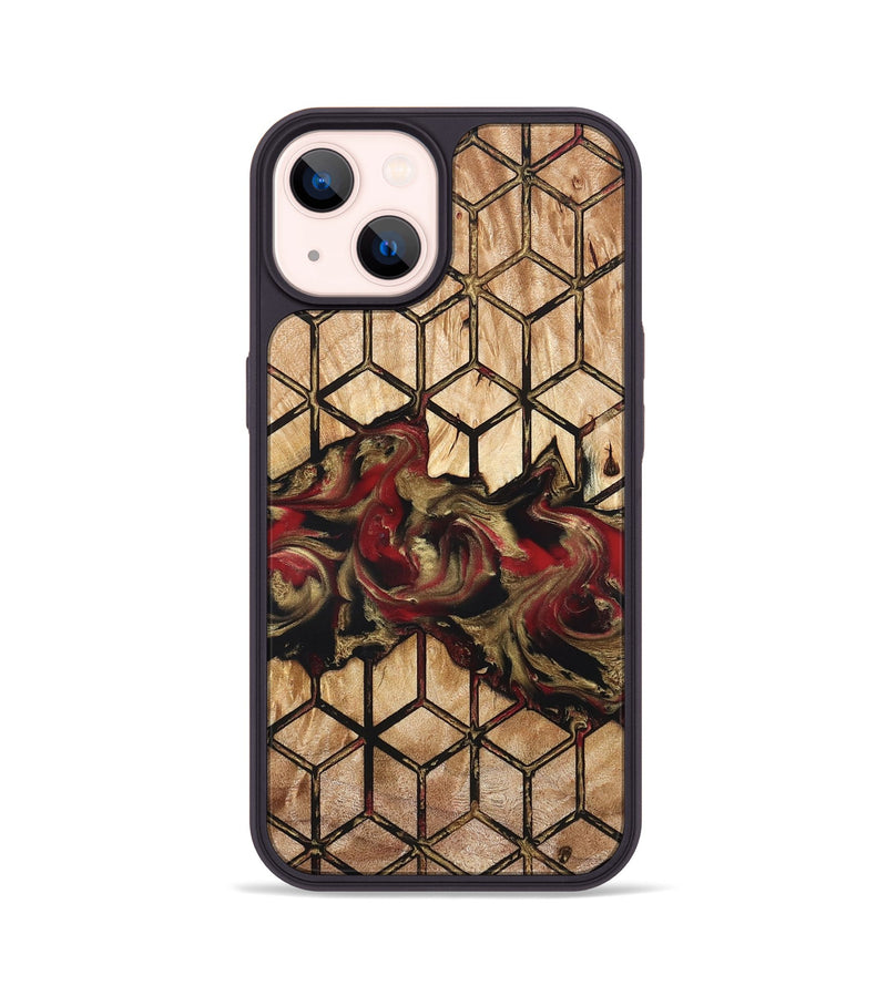 iPhone 14 Wood Phone Case - Luciano (Pattern, 823588)