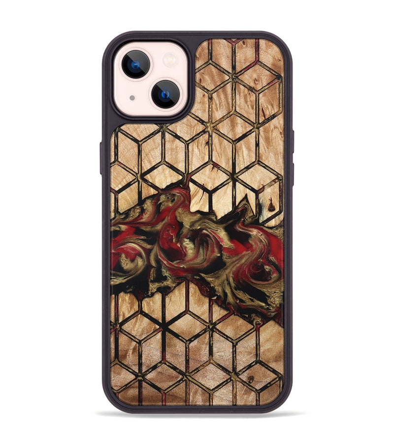 iPhone 14 Plus Wood Phone Case - Luciano (Pattern, 823588)