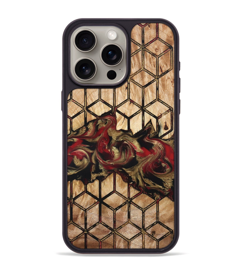iPhone 15 Pro Max Wood Phone Case - Luciano (Pattern, 823588)