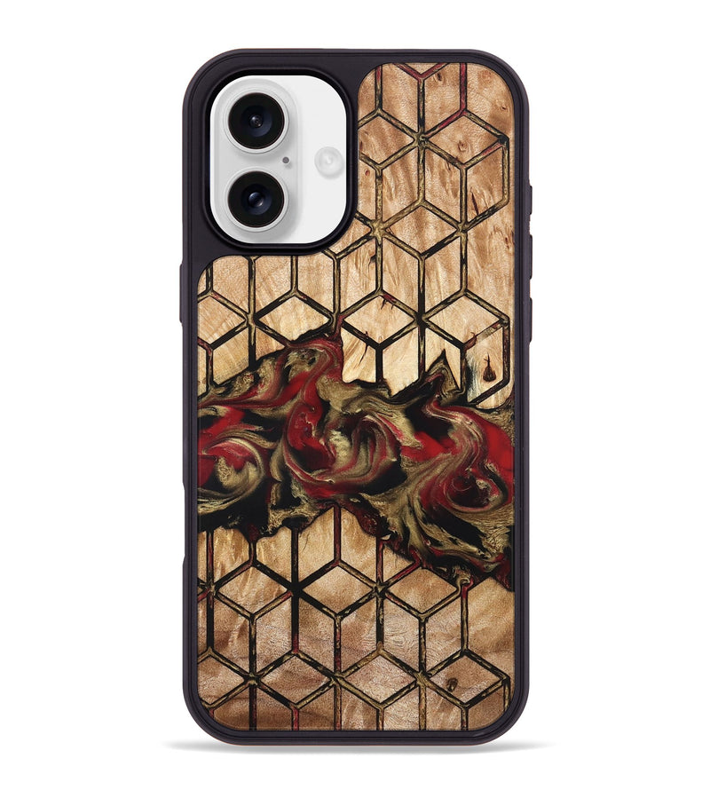 iPhone 16 Plus Wood Phone Case - Luciano (Pattern, 823588)