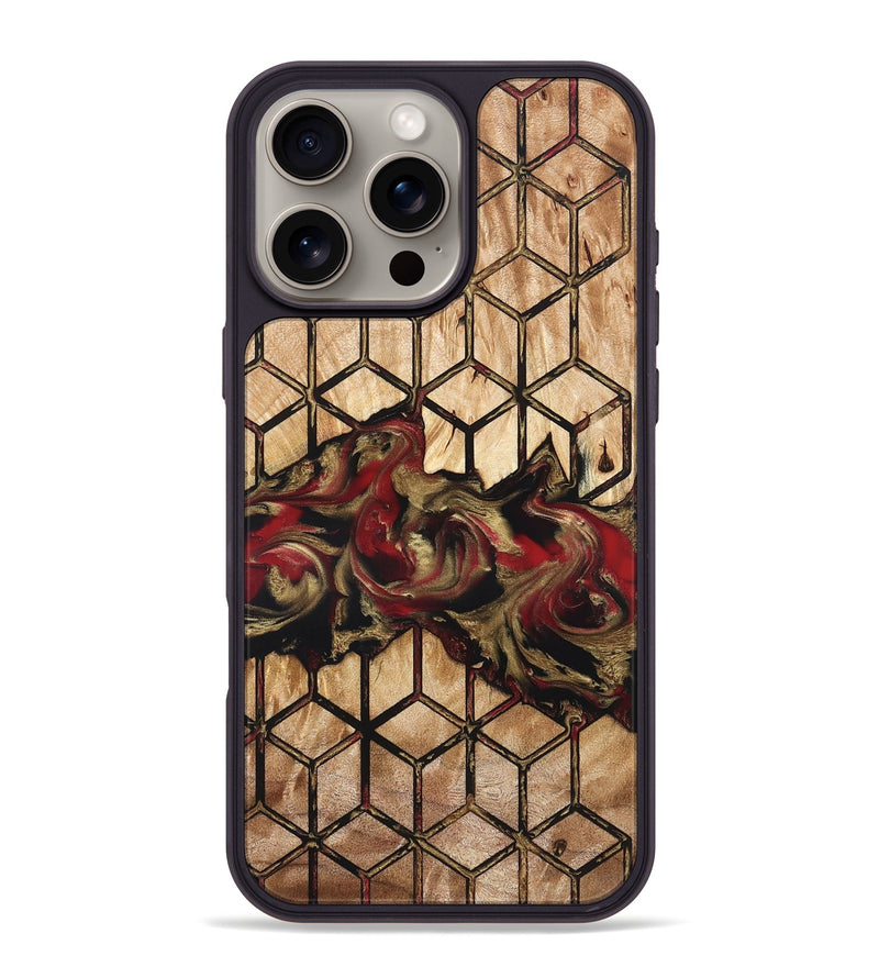 iPhone 16 Pro Max Wood Phone Case - Luciano (Pattern, 823588)
