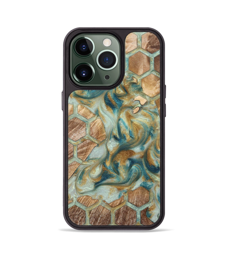 iPhone 13 Pro Wood Phone Case - Brynn (Pattern, 823589)