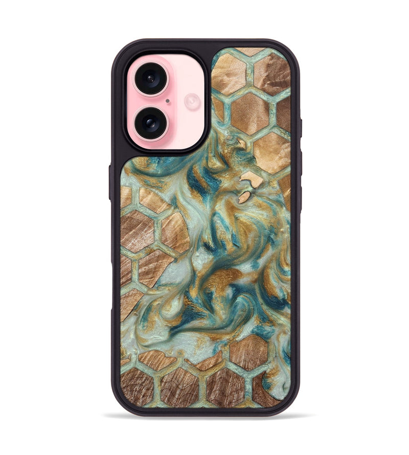 iPhone 16 Wood Phone Case - Brynn (Pattern, 823589)