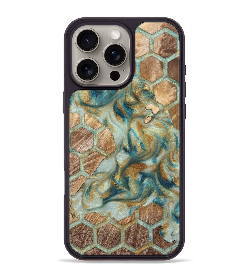 iPhone 16 Pro Max Wood Phone Case - Brynn (Pattern, 823589)