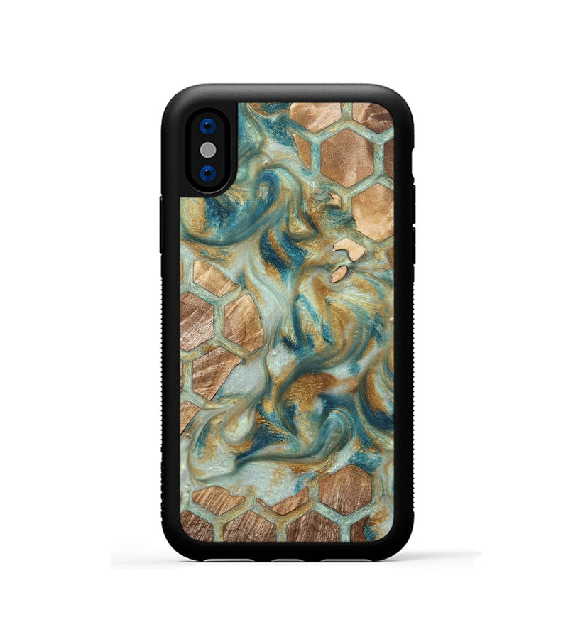 iPhone Xs Wood Phone Case - Brynn (Pattern, 823589)