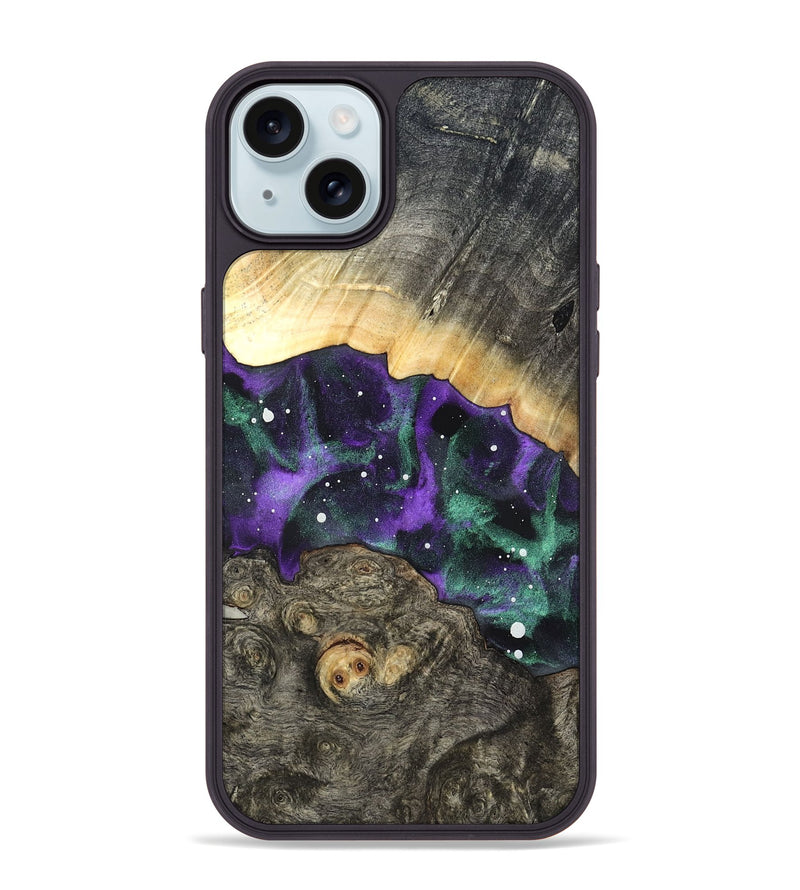 iPhone 15 Plus Wood Phone Case - Tamie (Cosmos, 823602)