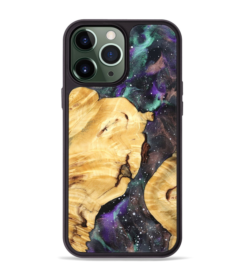 iPhone 13 Pro Max Wood Phone Case - Curley (Cosmos, 823610)