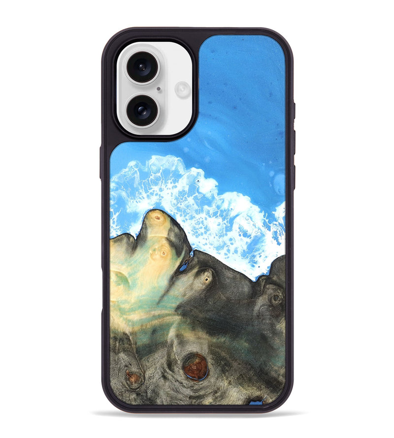 iPhone 16 Plus Wood Phone Case - Tessa (Coastal, 823611)