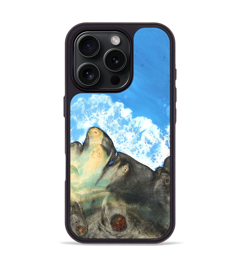 iPhone 16 Pro Wood Phone Case - Tessa (Coastal, 823611)