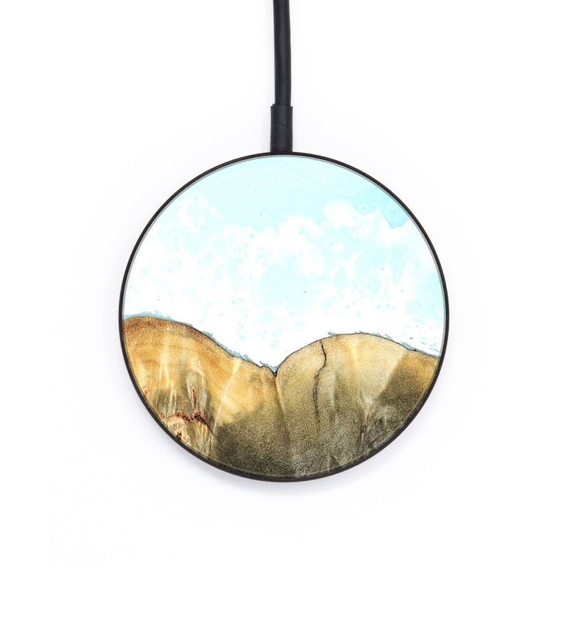 Circle Wood Wireless Charger - Addilyn (Coastal, 823614)