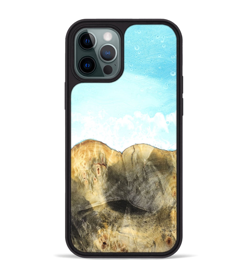 iPhone 12 Pro Max Wood Phone Case - Addilyn (Coastal, 823614)
