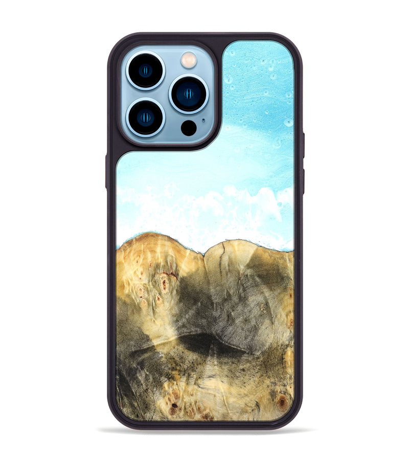 iPhone 14 Pro Max Wood Phone Case - Addilyn (Coastal, 823614)