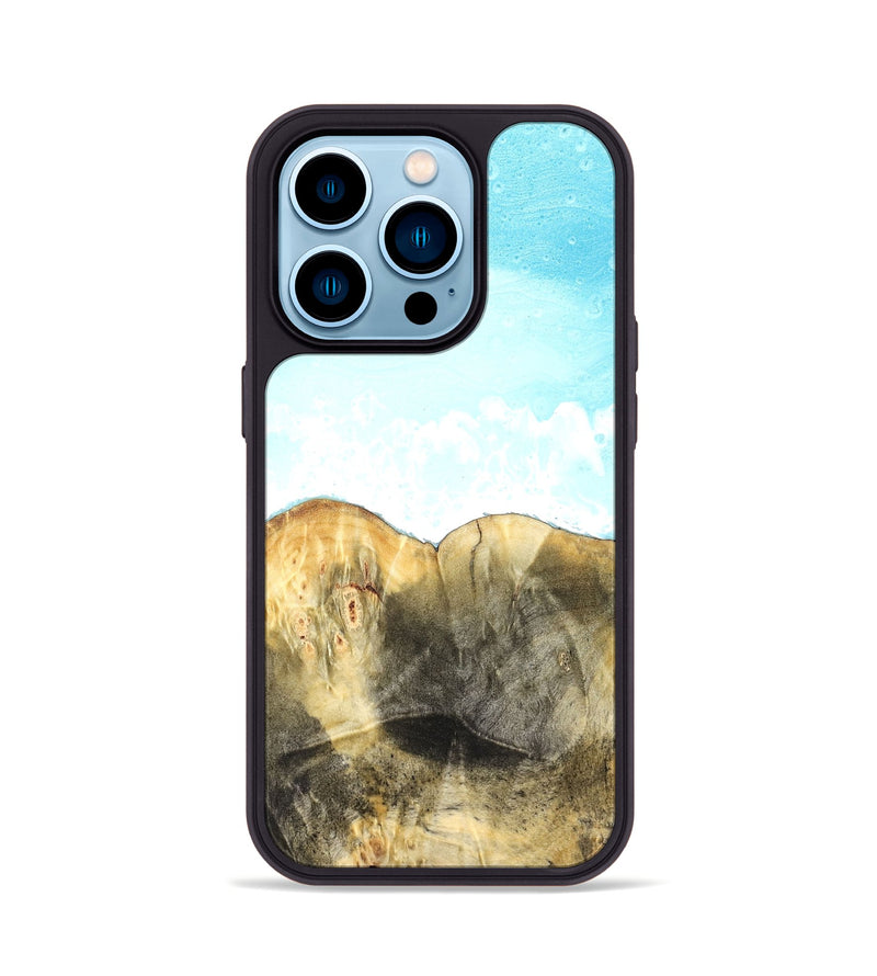 iPhone 14 Pro Wood Phone Case - Addilyn (Coastal, 823614)