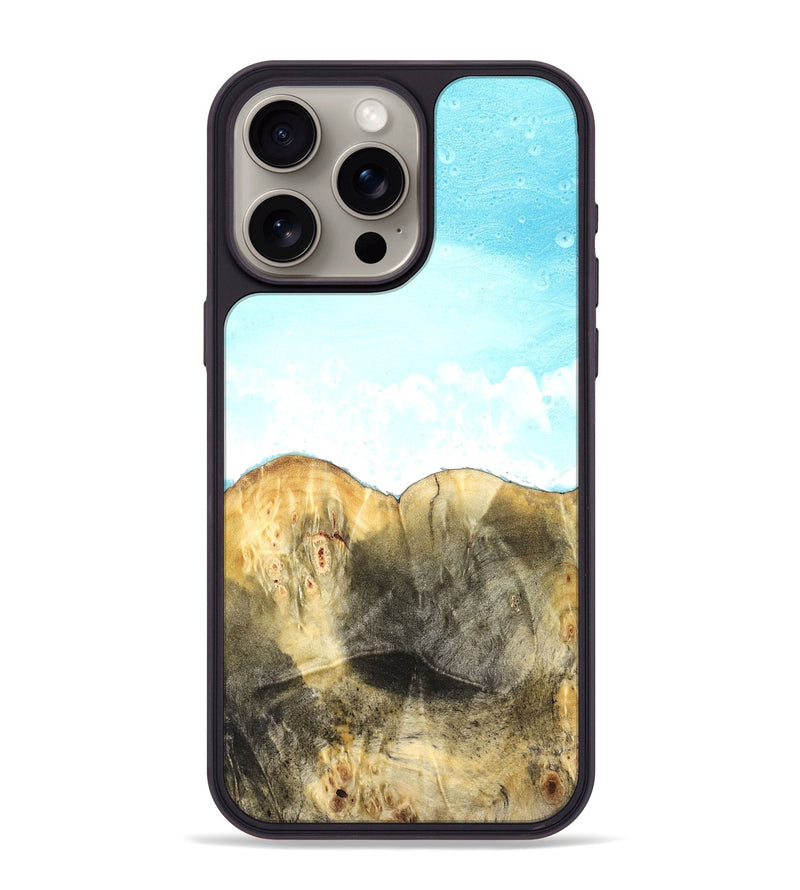 iPhone 15 Pro Max Wood Phone Case - Addilyn (Coastal, 823614)
