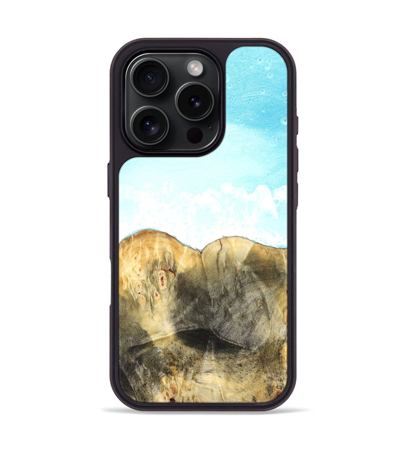 iPhone 16 Pro Wood Phone Case - Addilyn (Coastal, 823614)