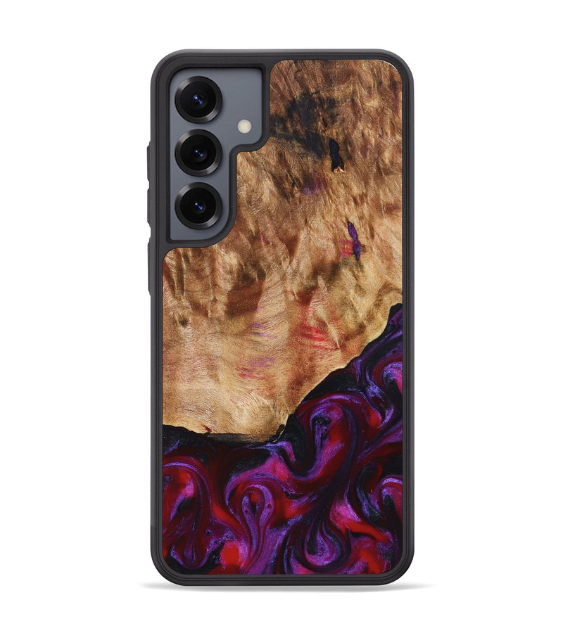 Galaxy S25 Plus Wood Phone Case - Milena (Red, 823623)