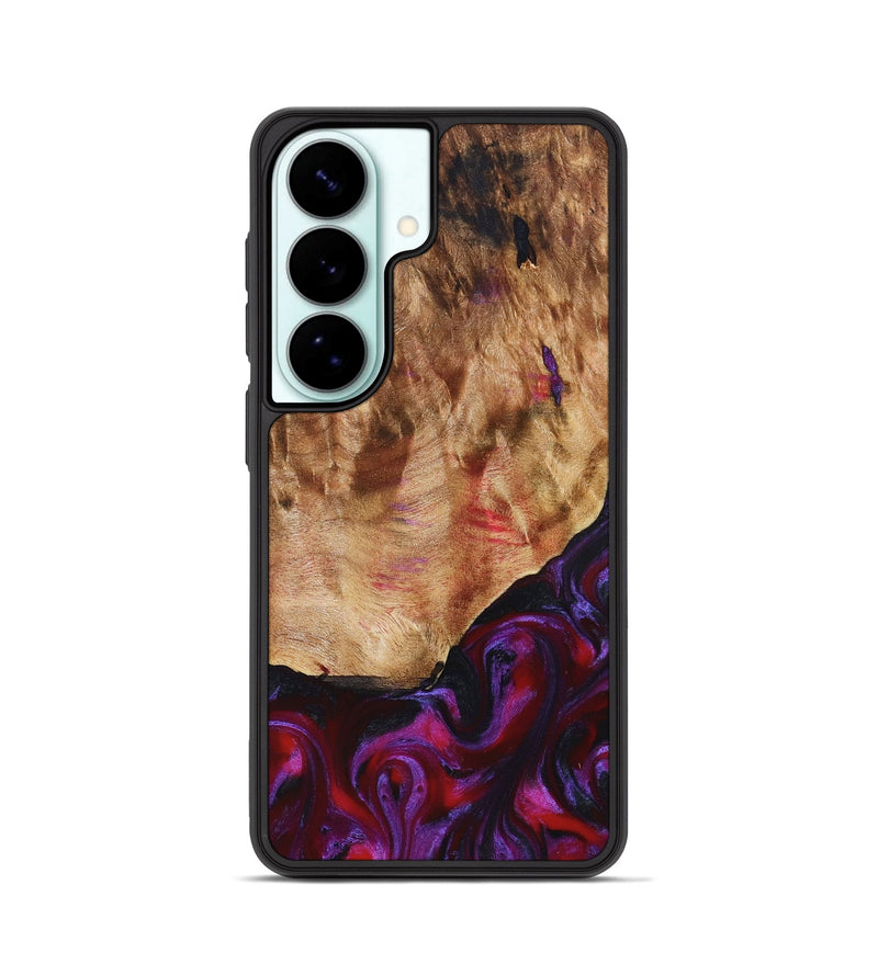 Galaxy S26 Wood Phone Case - Milena (Red, 823623)