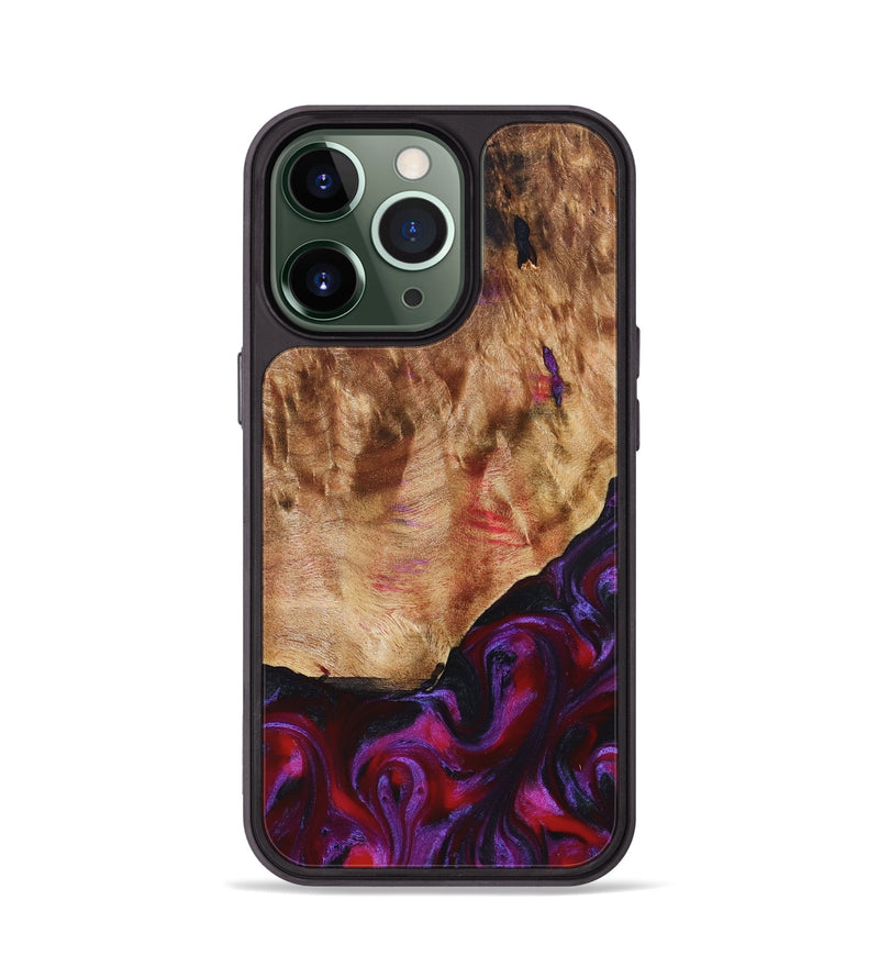 iPhone 13 Pro Wood Phone Case - Milena (Red, 823623)