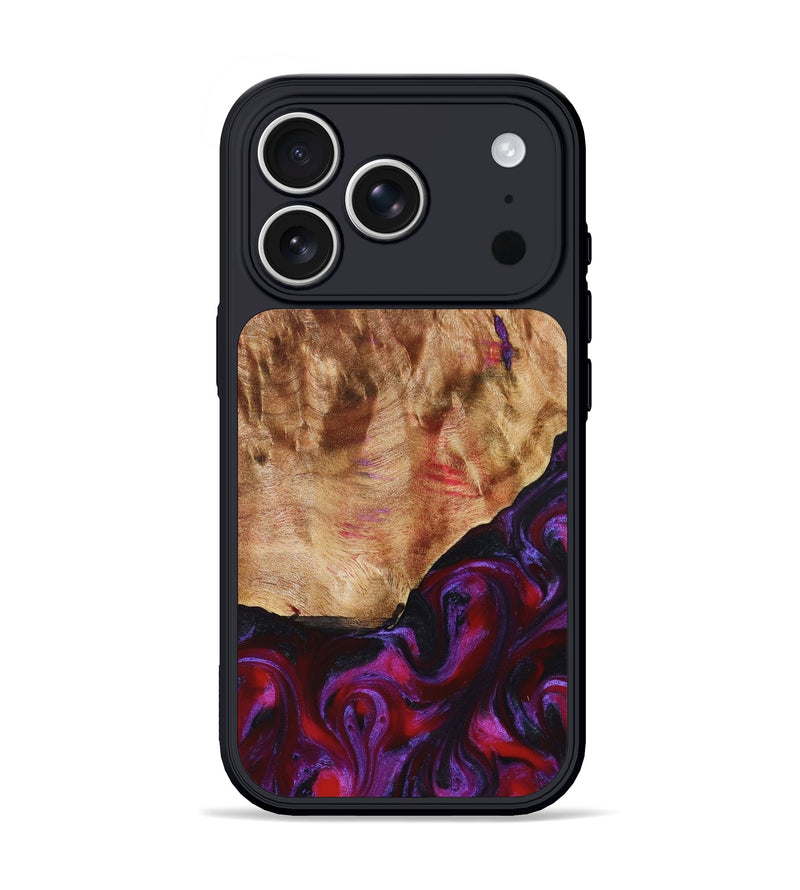 iPhone 17 Pro Wood Phone Case - Milena (Red, 823623)