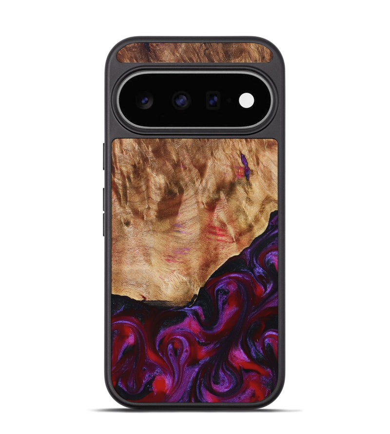 Pixel 11 Wood Phone Case - Milena (Red, 823623)