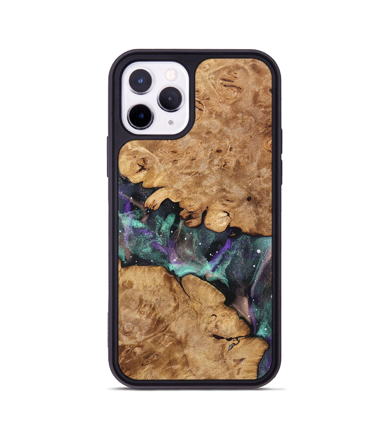 iPhone 11 Pro Wood Phone Case - Aries (Cosmos, 823628)